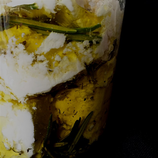 The other day, I marinated some feta cheese with rosemary, herbes de Provence and olive oil. Then...