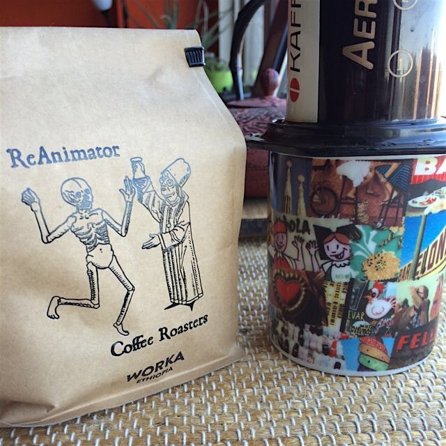 Is a roast from Philly local enough :) legendary Worka Ethiopian beans intense, syrupy, berry jam...