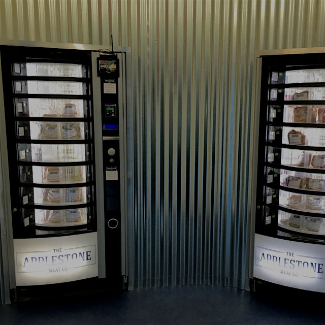 "Behold the meat vending machine that could change the local, sustainably-raised meat industry." ...