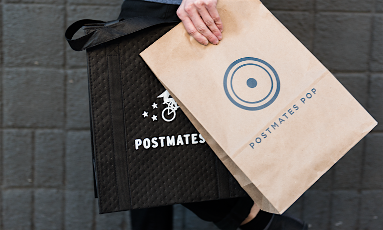 "Postmates, the delivery app, is often seen as emblematic of the struggling on-demand businesses....