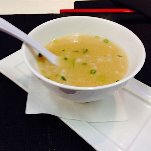 Not bad Ohare airport. #misosoup