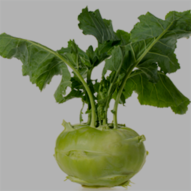 "Kohlrabi is actually a German term for  ”cabbage turnip”.  It belongs to the cruciferous vegetab...