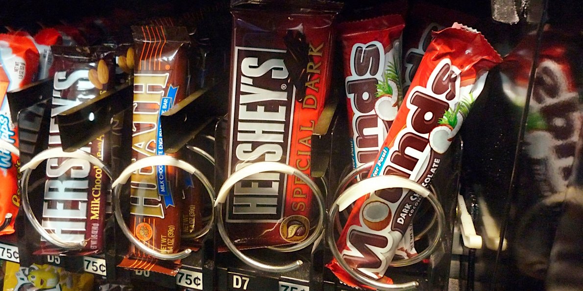 "Companies like Coke, Nestle, and Hershey are doing something that seems counterintuitive: they'r...