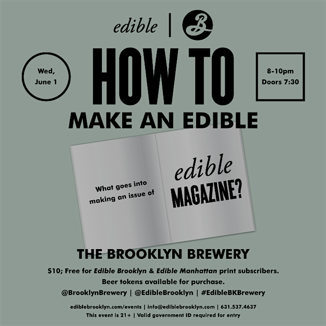 What goes into making each issue of Edible magazine? How are the stories chosen? Who is the perso...