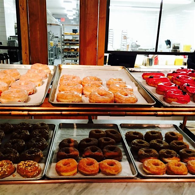 No line at dough at 7am! 