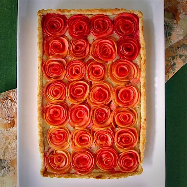 Apple Almond Tart recipe coming soon to www.CraftyBaking.com