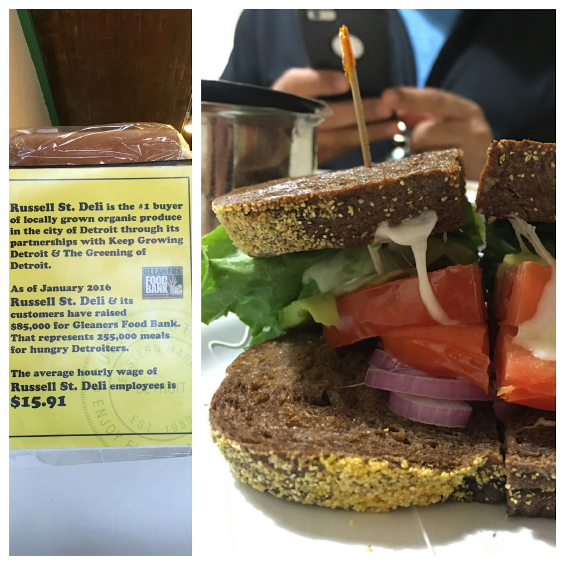 #brunch with @akhilg2002 at eastern market is my favorite 