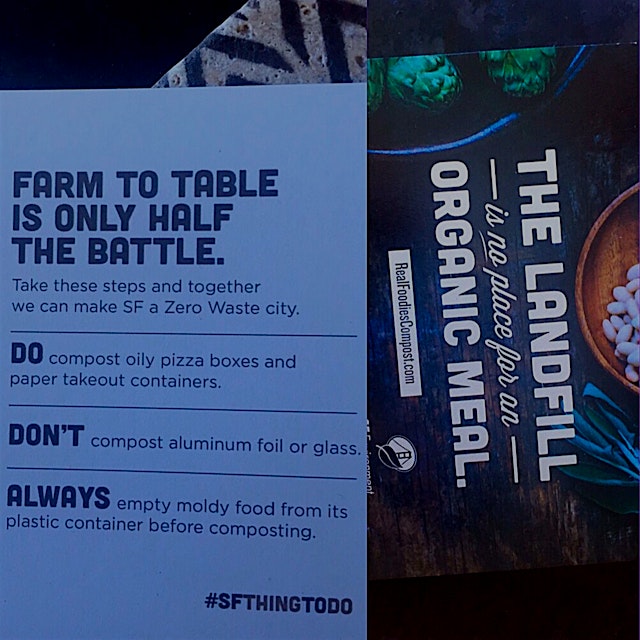 Was surprised that this mailer came to residents of SF today!

"SF Environment’s new initiative t...