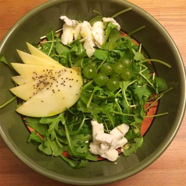 All local salad. Mostly farmigo and some corbin hill!