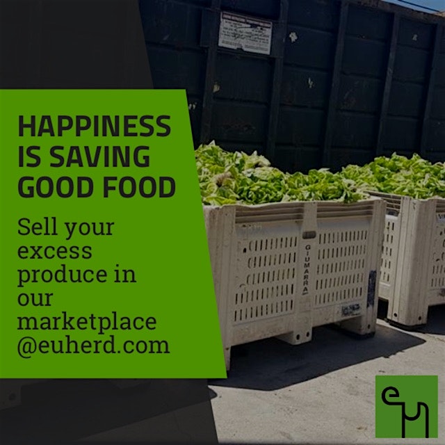 Keep farmers in business, buy their excess and imperfect produce. Reduce food waste and food inse...