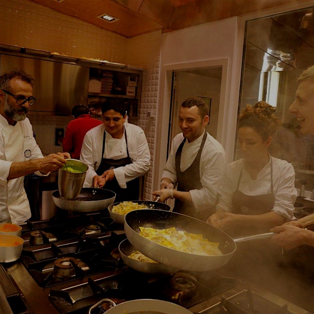 Such a great example of #nofoodwaste in a big event setting! "A group of international chefs has ...