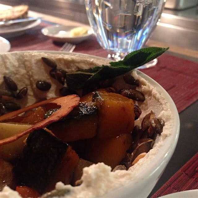 autumnal veggies at hearth