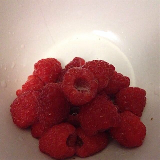 A handful of berry goodness to close out a hearty meal