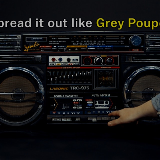 "Rappers have mentioned Grey Poupon in songs almost every single year since 1992."