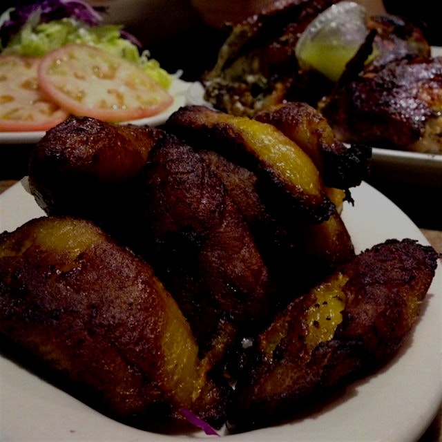 Fried plantains make the world go round. The rotisserie chicken is pretty delectable too. At El M...