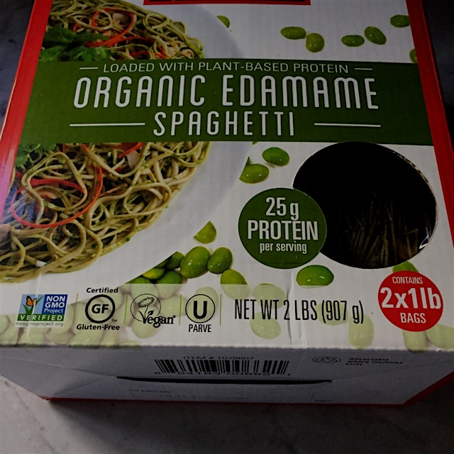 A great way to feel like you're eating pasta but to actually be eating 25 grams of protein and a ...