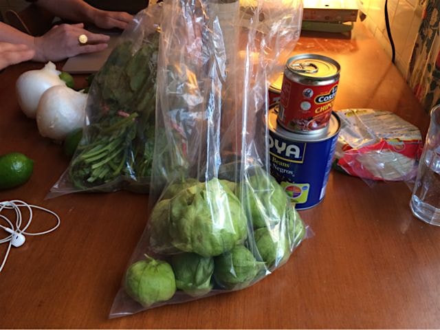 Belated cinqo de mayo vegan feast-to-be.