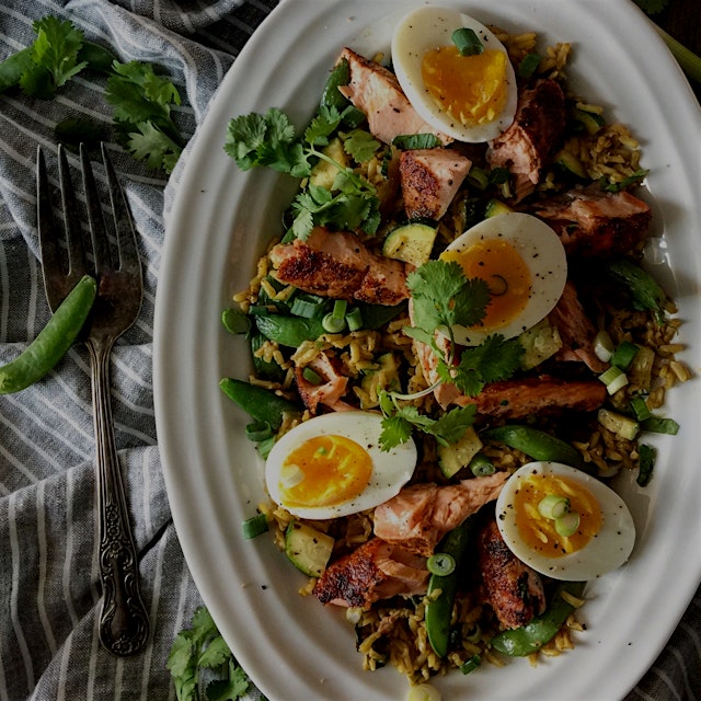 "I always thought Kedgeree was a funny little name for a dish that I enjoyed when I was in Englan...
