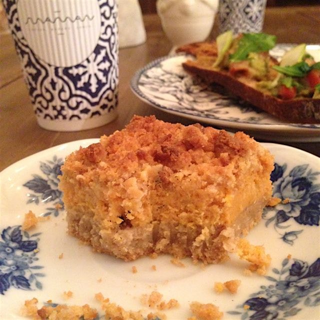 spiced pumpkin crumble was so good #mamannyc new fav spot
