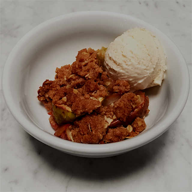 Mama's Seasonal Fruit Crisp is full of autumn apples. Dessert can be a serving of fruit too! Plus...