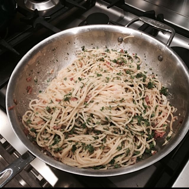 Spaghetti carbonara 