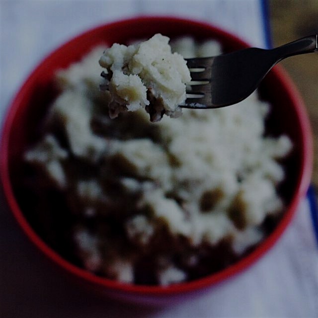 Garlic mashed potatoes made with almond milk! So easy and delish. Recipe is on the blog- http://b...