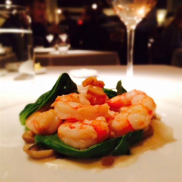 The ruby red shrimp salad is crisp, refreshing, and clearly the freshest catch. @Simran 