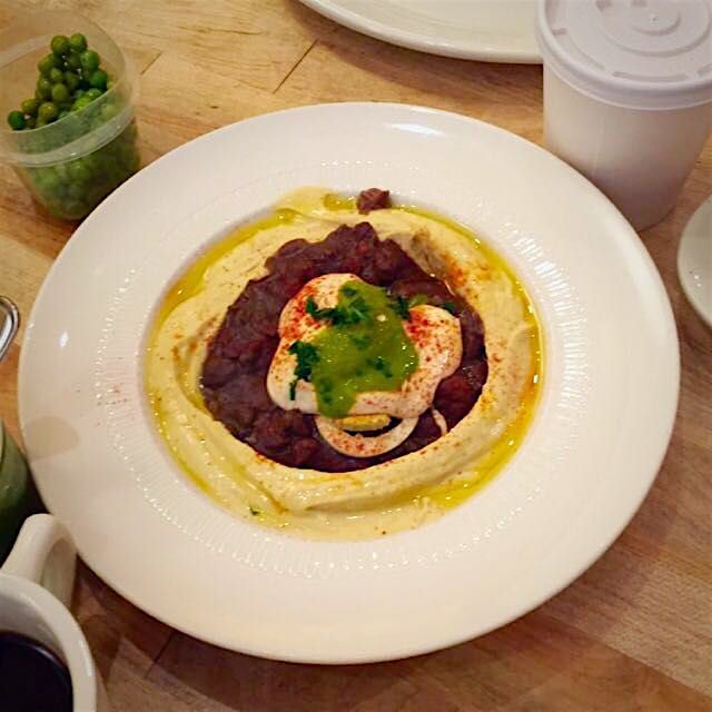 fava hummus at hummus place is the only hummus 