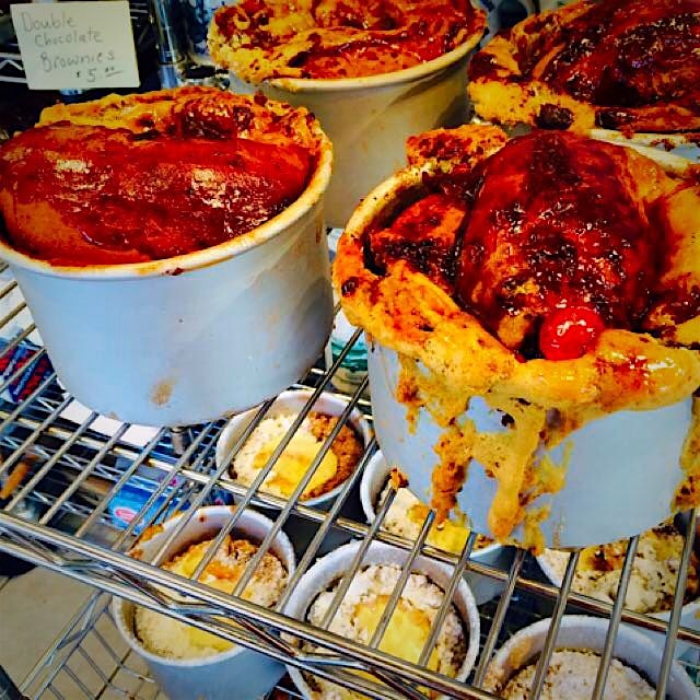 Over-grown cinnamon buns from #joeys #northeastkingdom in upstate vermont. No other place like it