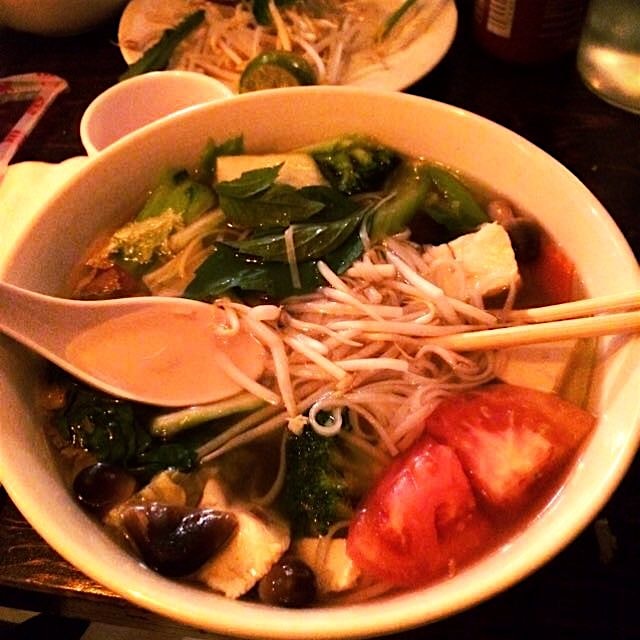 Veggie pho on veggie tuesdays