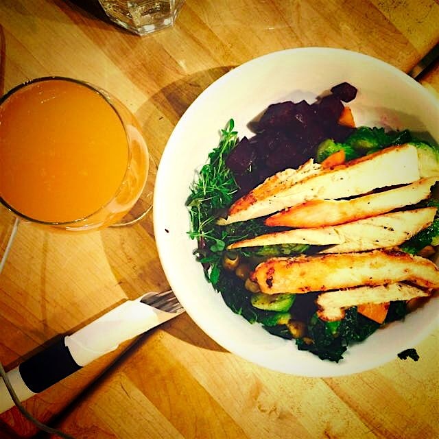 I stumbled into a magical place to get some work done. Crazy strong wifi, grapefruit mimosa, and ...