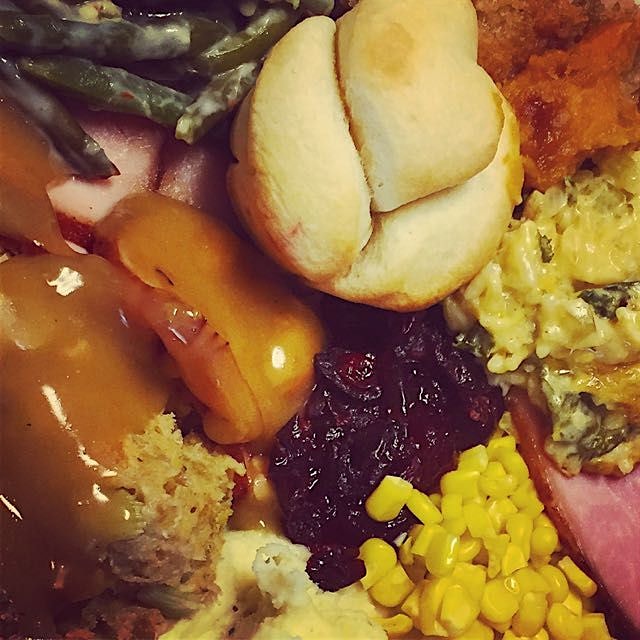 The colors of thanks, from the south. 
Happy Thanksgiving! 
Food is beautiful.