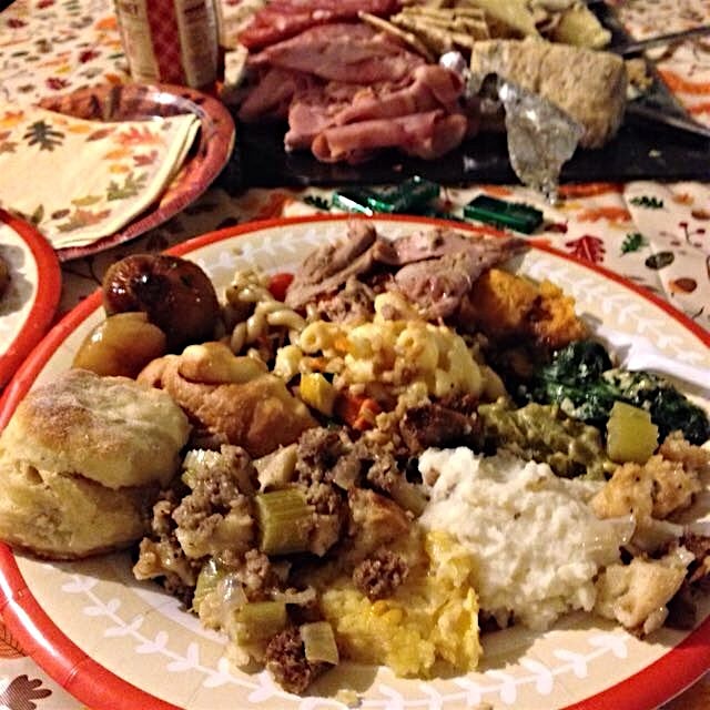 About to go in for leftovers