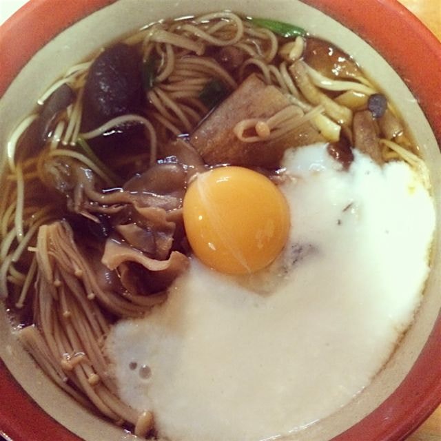 This is a #latergram of some soba noodles from Hakone, Japan that I had last week.
