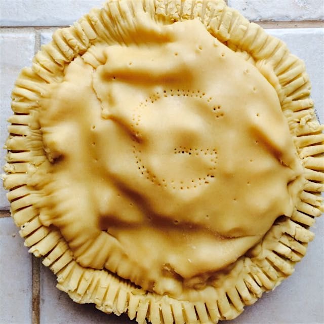 Apple pie time. G for Gulati 