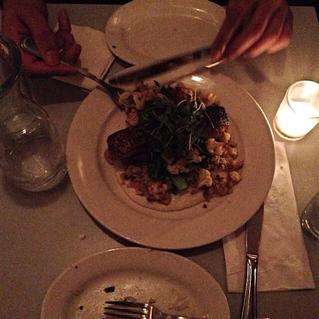 One of my favorite hidden gems, DIMES, bringing LA to NYC. And eating perfectly cooked Salmon in ...