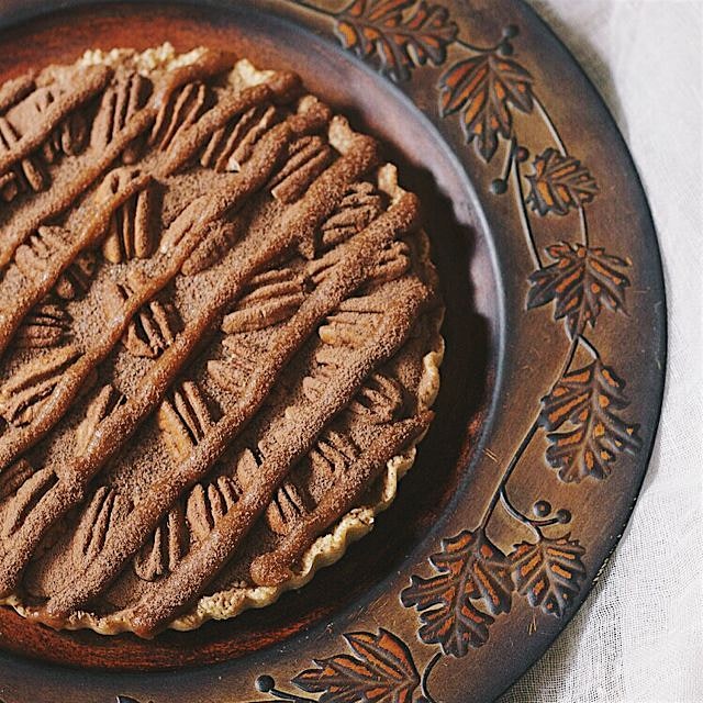 Gluten-free Pecan Tart recipe on the blog! http://bit.ly/1vxHlMZ