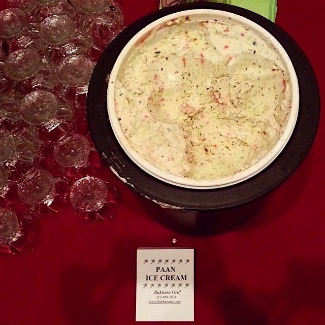 This is crack. #Paan Ice Cream by @bukharagrill. Paan = Indian mouth freshener made from betel nu...