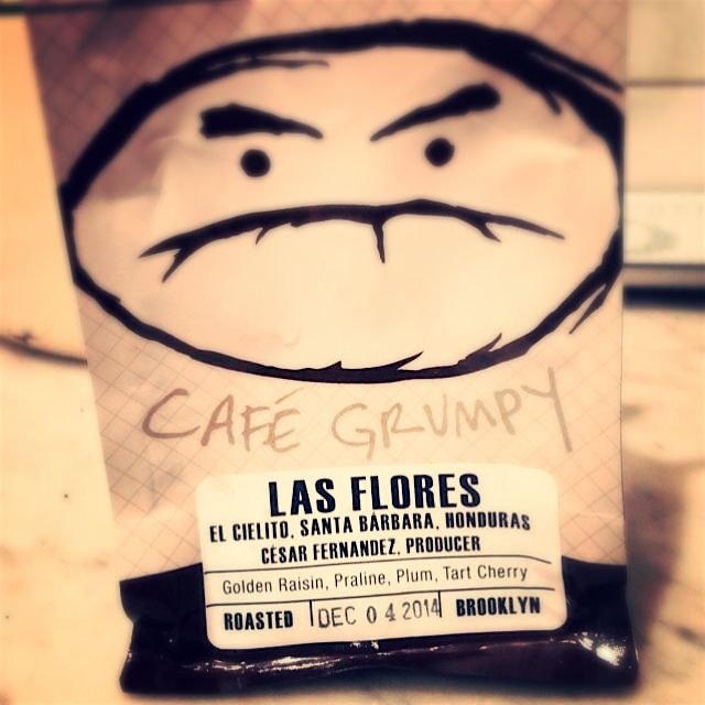 Cafe Grumpy's Las Flores is the best coffee right now. Guaranteed to brighten any grumpy morning 