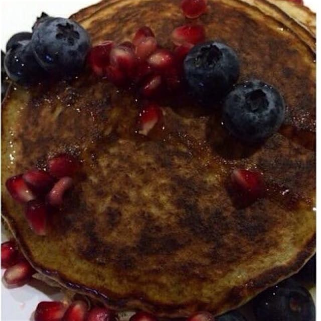 Banana Oat Pancakes
