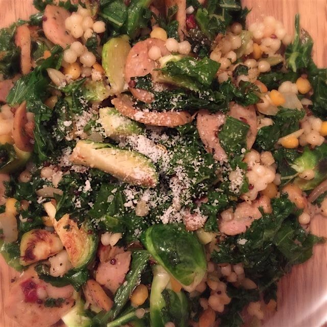 Finally, it's dinner time.