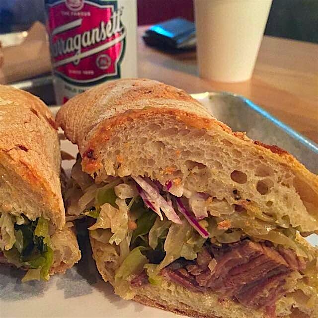 Dinner in Midtown isn't always so bad. Pretty sure there's a whole cow in there.