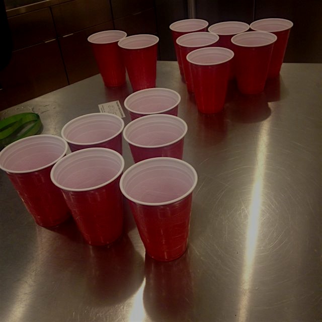 Does this count? #BeerPong #HolidayPartyx2