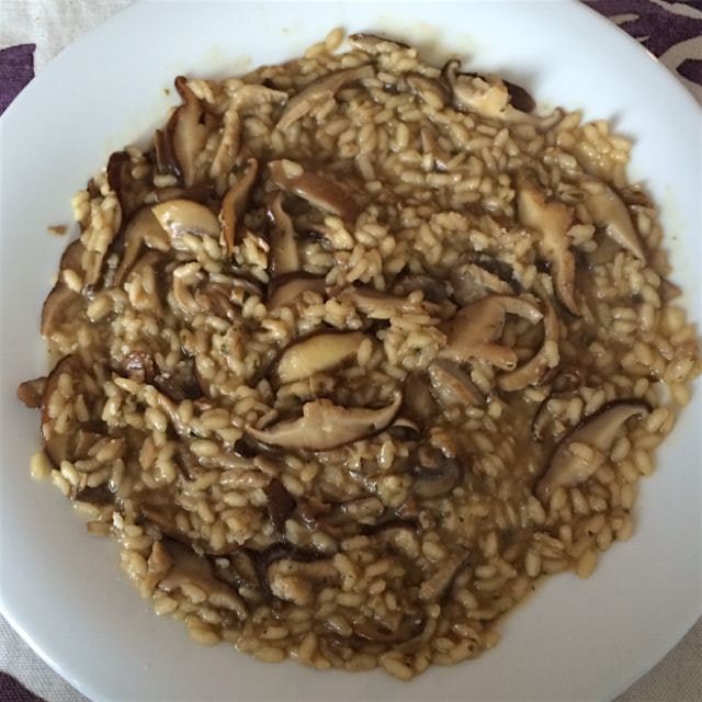 Mmmm-Mushrooms Risotto 