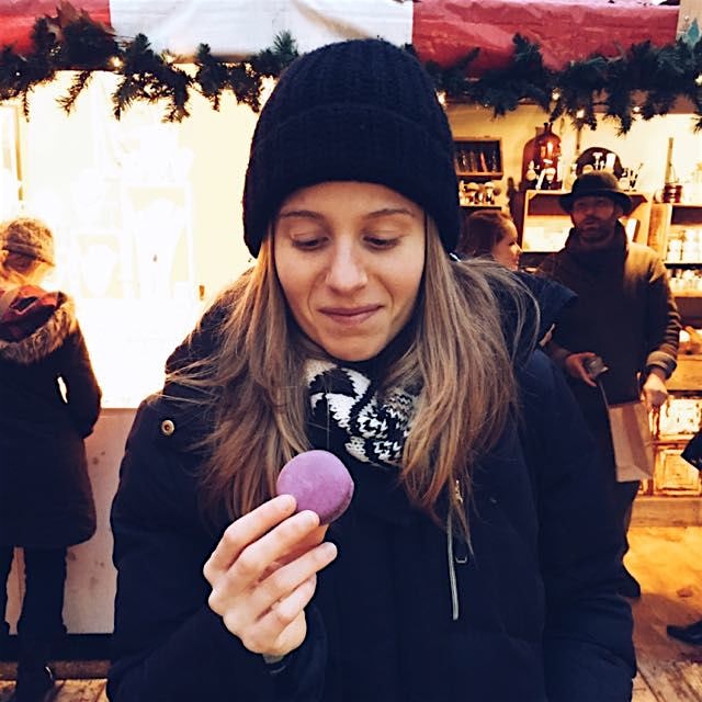 Oh hey, macaron. It's nice to meet you, too #FOODPEEPS