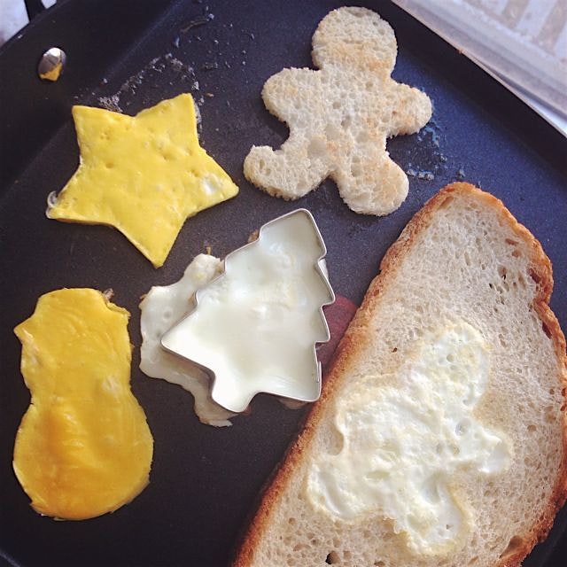 You're never too old to play with your food. Happy Holidays!