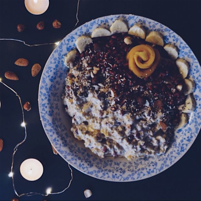 bircher müesli from the Christmas morning brunch at my house