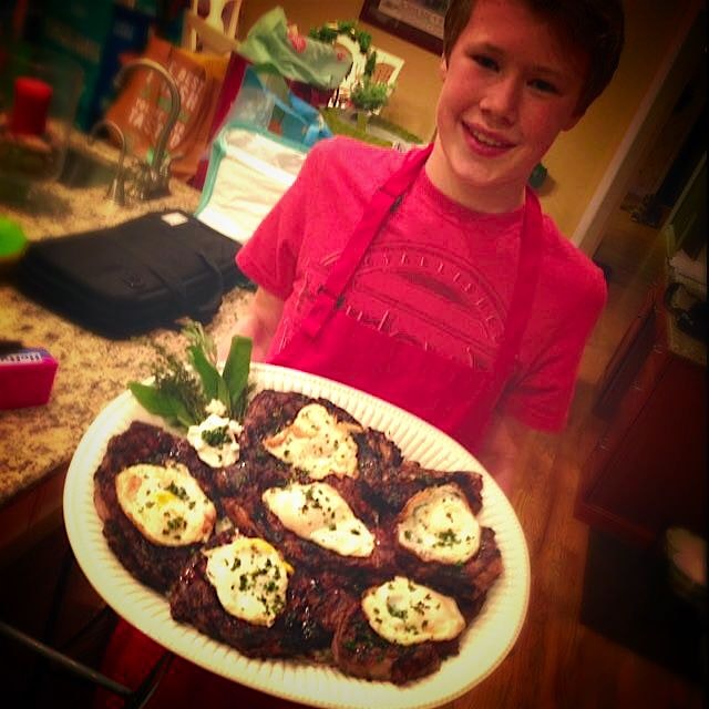 Holiday #Brunch at its finest! #yumdelish #TuscanSteaks #foodpeeps