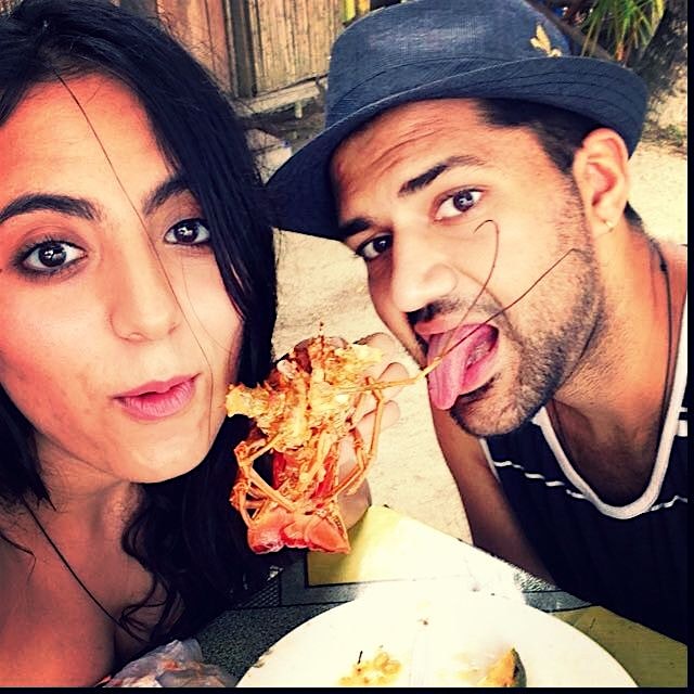 Local lobster deliciousness prepared creole style #foodpeeps 