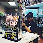 Kombucha on tap #onlyinLA #foodpeeps